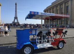 BeerBike Demi Tour Paris Tour Eiffel