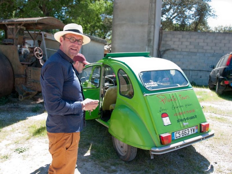 Découvrez la Vallée de la Cèze en 2CV