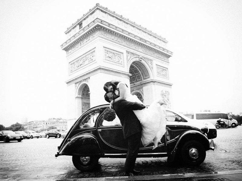 Balade Romantique de Paris en 2CV