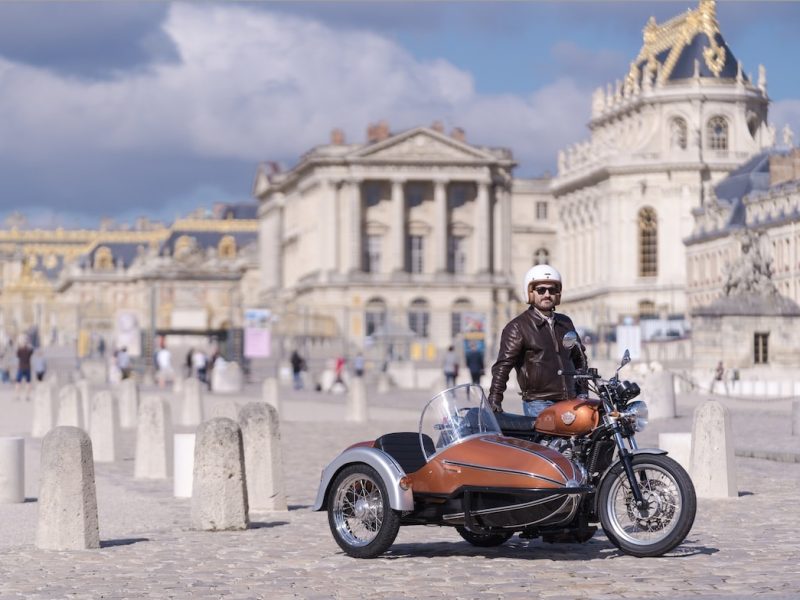 Château de Versailles, Trianon et marché en side-car