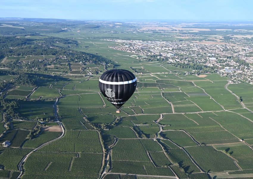 bourgogne vue du ciel activité insolite