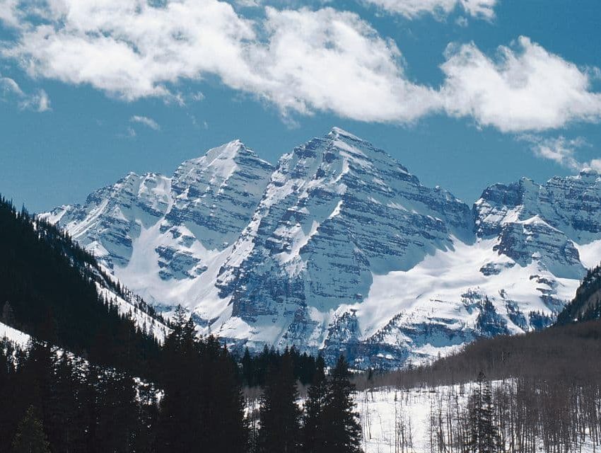 Aller skier à Aspen en Janvier