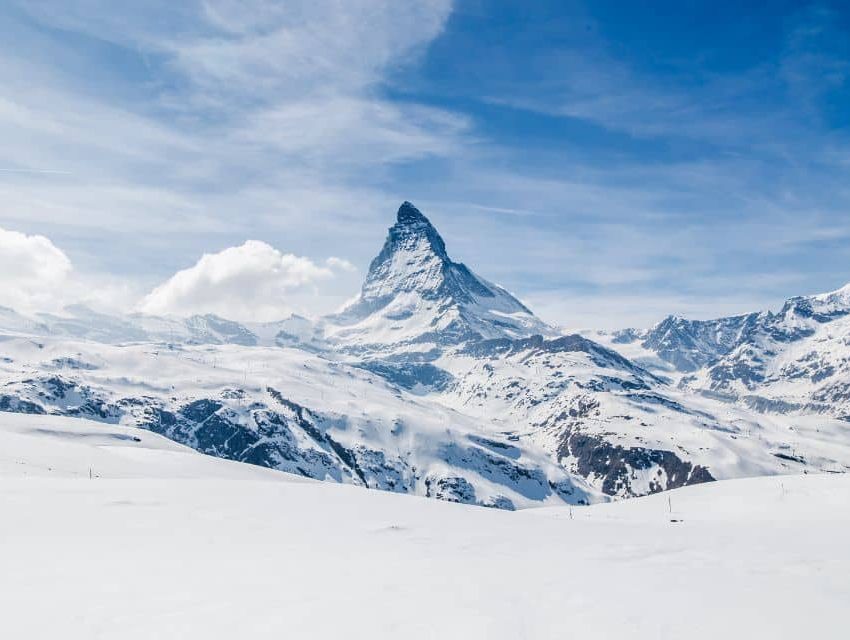 Aller skier en Suisse en janvier